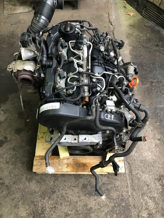 Complete 2.0 TDI motor voor Audi Q3, VW Golf, Skoda image 4