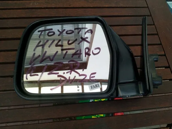 Vasen manuaalinen peili Toyota HILUX / VW TARO OEM TAHLZD image 2