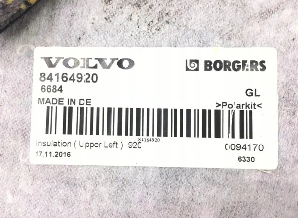 Pièces de cabine Volvo d'occasion OEM 84164916 - 45 Chars image 10