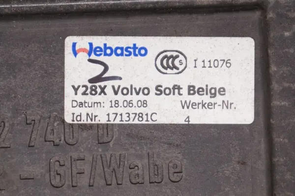Schuifdak OEM 713781C voor Volvo V70 III, S80 II, XC70 II image 3