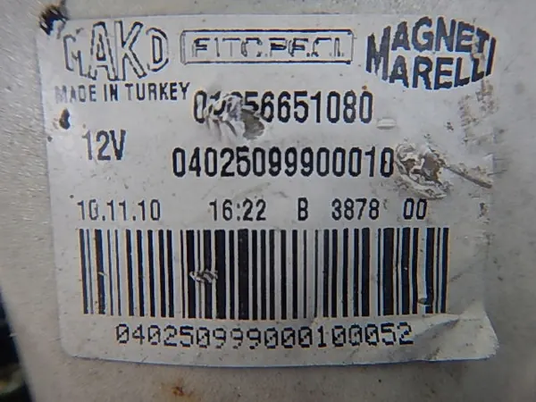 FARO DE NEBLINA ESQUERDO CITROEN NEMO 1356651080 image 7