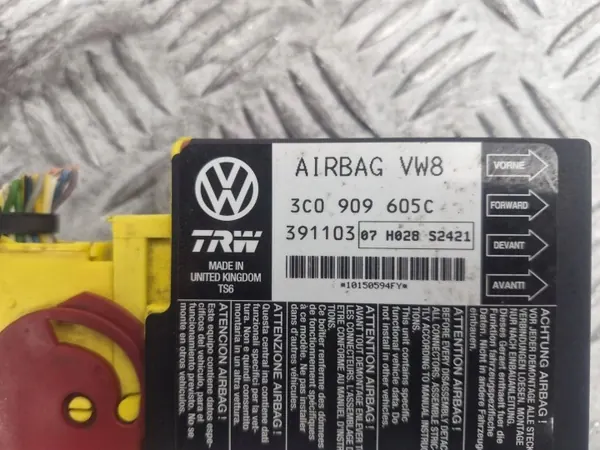OEM 3C0909605c airbag module voor Volkswagen Passat B6 image 4