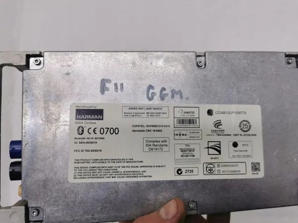 BMW Bluetooth-moduuli OEM B015849 5-sarja F10/F11 image 5