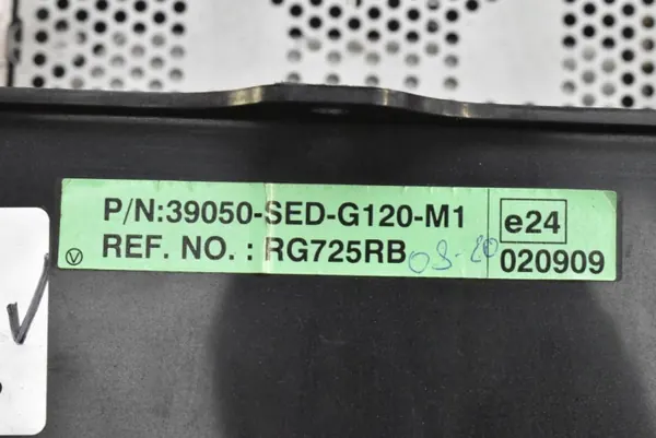 Radio CD OEM 39175-SED-G120-M con AUX y RDS image 10