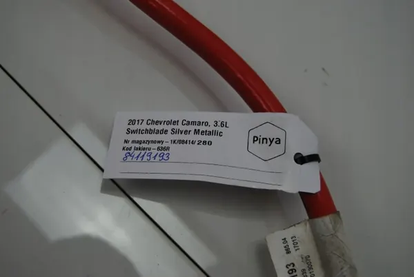 Câble batterie OEM 84119193 pour Chevrolet Camaro 16+ image 5