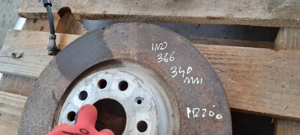 OEM 340MM frambromsok för Audi Q3 2.0 TFSI image 7
