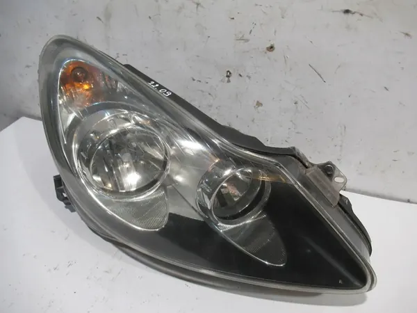 Faros delanteros derecho oscuro Opel Corsa D image 2