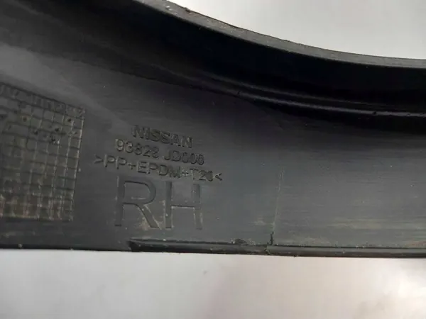 NISSAN QASHQAI J10 Garniture d'Aile Arrière Droite 93828JD000 image 8