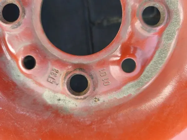 Stalen reservewiel Fiat Lancia 135/70 R13 4.50BX13H ET33 image 5