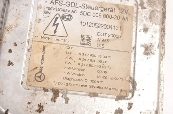 Xenon-Konverter Mercedes-Benz A2129007804 image 2