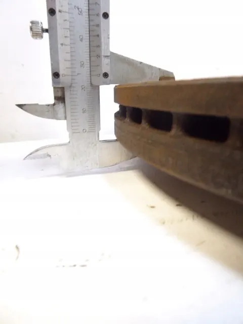 DISCOS DE FREIO DIANTEIROS NISSAN QASHQAI J10 +2 LIFT 10-14 OEM 40206JD00A image 7