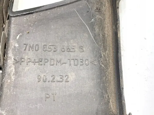 Grelha para-choques dianteira esquerda OEM 7N0853665B VW Sharan image 4