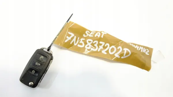 Chave SEAT OEM 7N5837202D - Estado usado image 3