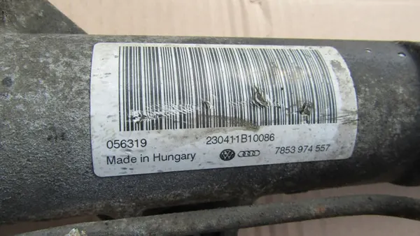 VW T5 Lift ohjausvaihde hammastanko OEM image 3