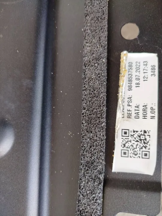 Cloison de Cabine Peugeot Partner 2019 OEM 9848537580 image 6