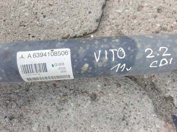 Mercedes-Benz Vito Viano W639 2011 2.2 116 CDI eixo de transmissão A6394108506 image 4