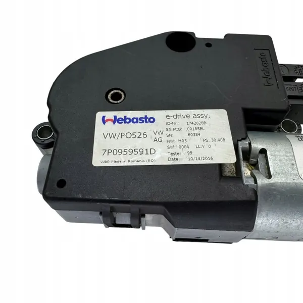 Porsche Cayenne kattoluukumoottori OEM 7P0959591D image 6