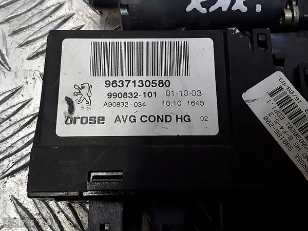 Raamregelaar Peugeot 307 2003 9634456980 image 3