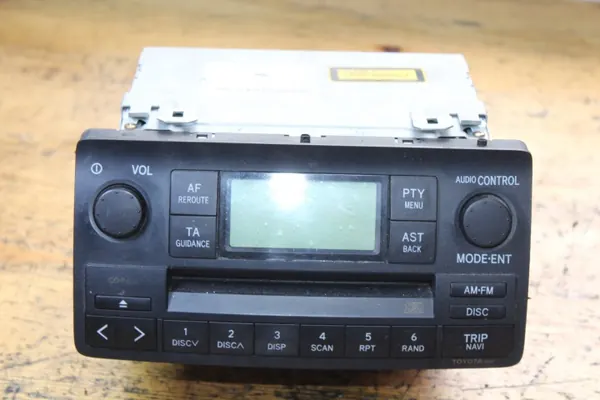 Radio Toyota OEM 86120-1A180 para Corolla E12 image 7