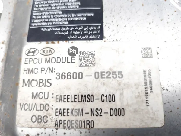Inversor Hyundai Ioniq OEM 36600-0E255 Usado image 7