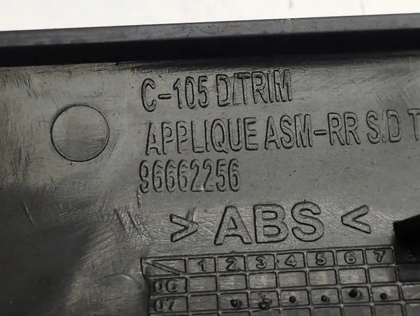 Opel Antara 2014 Zijkanten Set OEM 20880541 image 7