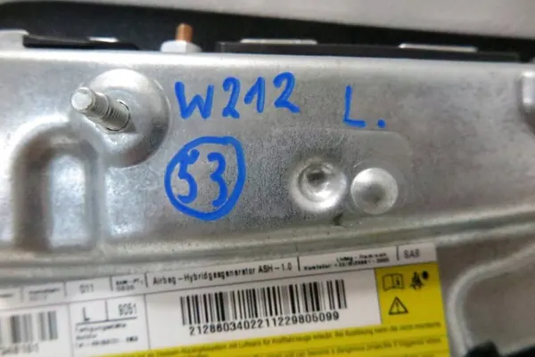 Airbag etupenkin vasen OEM 617348101 Mercedes-Benz image 5