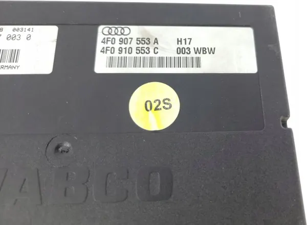 Module de contrôle suspension Audi A6 C6 OEM 4F0907553A image 4