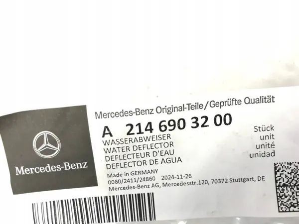 Mercedes W214 Tuulilasin Etulevy Oikea OEM A2146903200 image 10