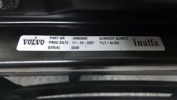 Gebrauchtes Schiebedach OEM 39860868 für Volvo XC60 2.4L image 4