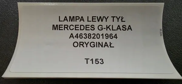 Linker Achterlicht Mercedes G-Klasse W463 A4638201964 image 7