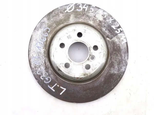 OEM 6860925 Taka jarrulevy 345mm BMW 6 GT:lle image 2
