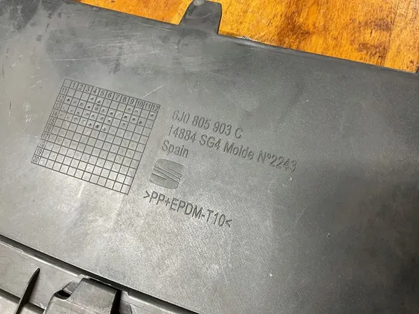 Fram bumper hockeyplatta SEAT Ibiza IV 6J 6J0805903C image 9