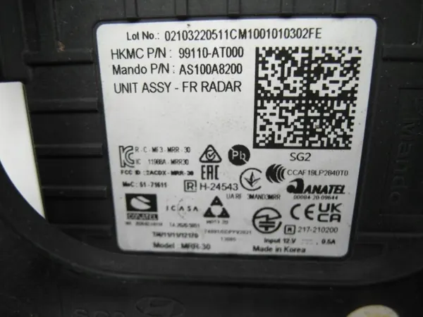 Capteur Radar Kia OE 99110AT000 pour Niro 2024 image 3