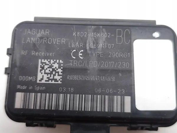 Antenne intérieure Jaguar I-Pace OEM K8D2-15K602-BC image 7