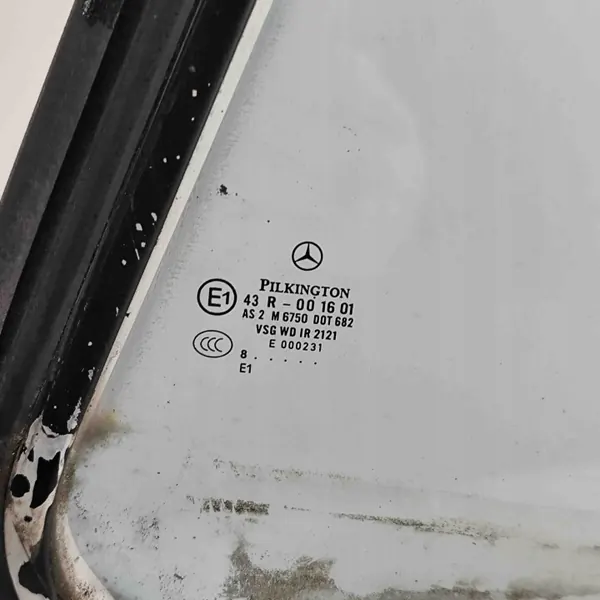 Janela traseira esquerda usada OEM 43R001601 Mercedes image 6