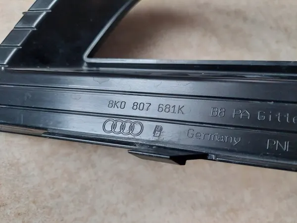 Rejilla de Parachoques Delantero - Izquierda - Audi A4 B8 - 12-15 - OEM 8K0 image 8