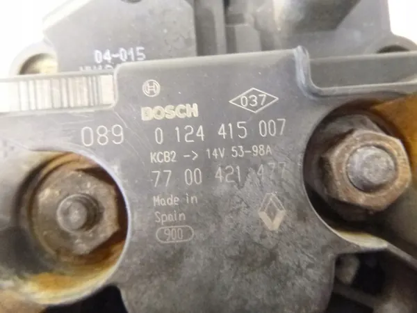 Vaihtovirtageneraattori Renault Espace III Bosch 0 124 415 007 image 5