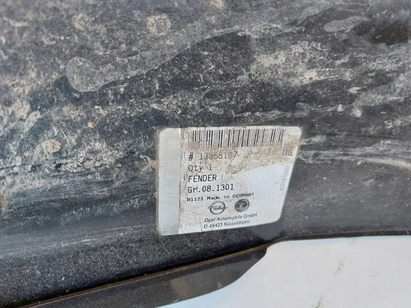 PARAFANGO ANTERIORE SINISTRO OPEL ZAFIRA C OEM 13355187 image 4