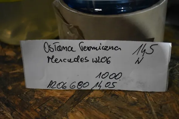 Escudo térmico OEM A2066801405 para Mercedes W206 image 3