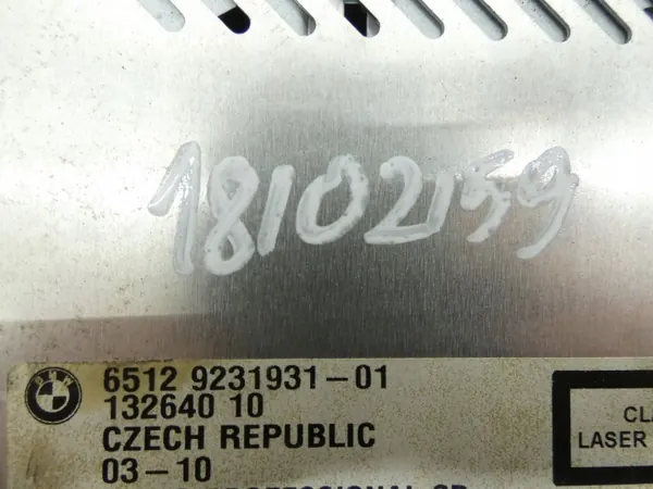 Radio CD BMW OEM 9231931 pour X1 E84 E87 E90 E91 image 7