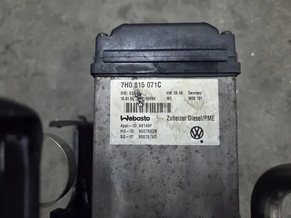 Aquecedor auxiliar Webasto VW T5 OEM 7H0815071C image 3