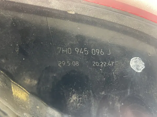 VW TRANSPORTER T5 Luz Trasera Izquierda 7H0945095J Derecha 7H0945096J image 6