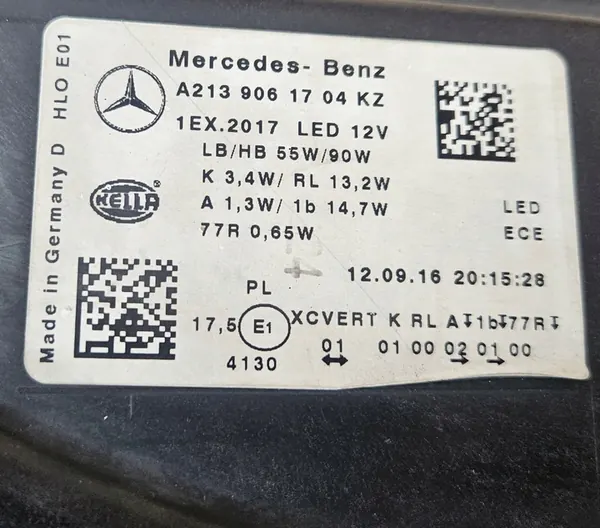 Mercedes E-Klasse 213 Linker Multibeam LED A213 image 8