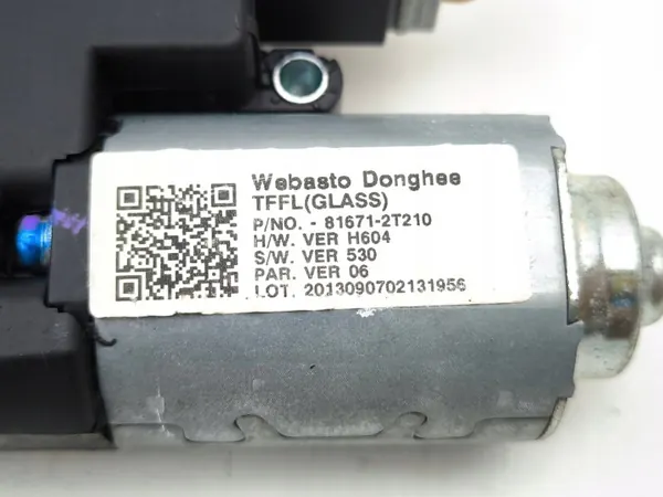 Motor de teto solar Kia Optima OEM 816712T210 2014 image 9