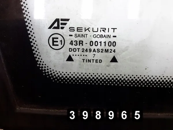 Ford Galaxy neljännesikkuna OEM E143R001100 image 3