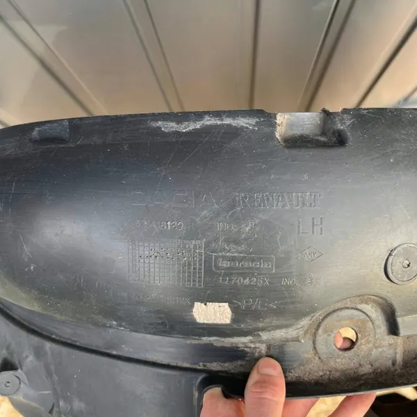 Dacia Sandero II Logan II Front Left Wheel Arch OE 638418129R image 9