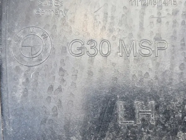 Scivolo di supporto paraurti posteriore sinistro BMW 5 G30 image 2