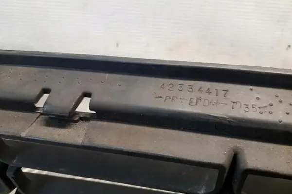 Griglia paraurti centrale OPEL MOKKA 42334417 image 4