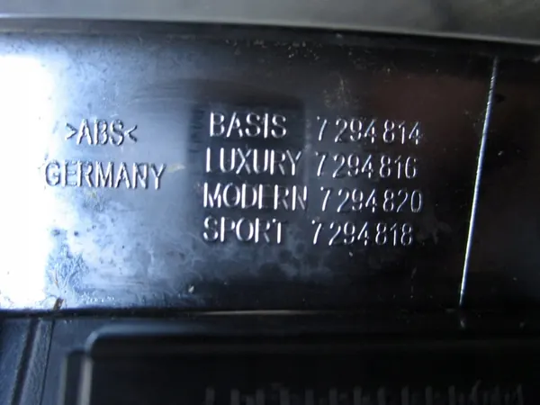 BMW OE 51137294814 grill cover image 3