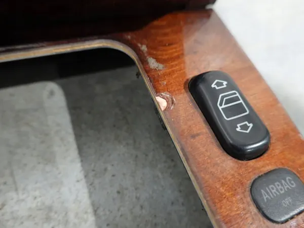 MERCEDES C-KLASA W202 Panneau Décor Console Ensemble Cendrier image 8